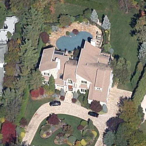 David Tepper's House in Livingston, NJ (Bing Maps) Virtual Globetrotting