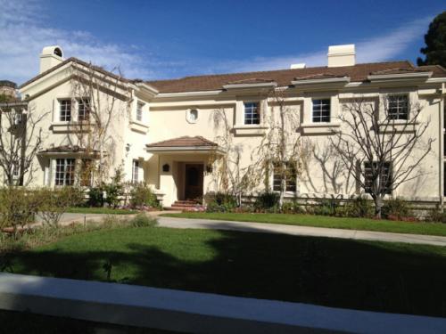 Lucille Ball's House On 1000 North Roxbury Drive In Beverly Hills After It Was Renovated