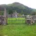 The entrance to the graveyard.