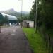 Looking towards where the station building would have been. The railway and platform would have been to the right of the picture.