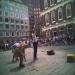 The street performer, victorious