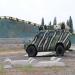 An experimental unmanned KrAZ Spartan on the test track.