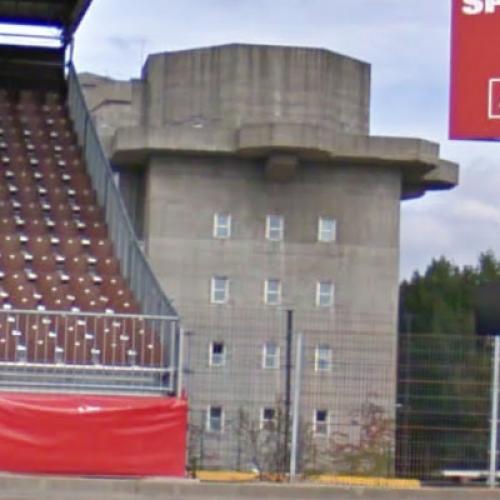 Flakturm IV G-Tower (WWII German Flak Tower) Hamburg (StreetView)
