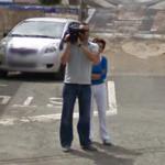 Videoing the Google Car