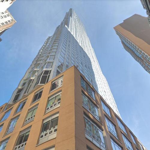 New York by Gehry at Eight Spruce Street in New York, NY (Google Maps)
