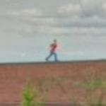 'Walking Man' by Jonathan Borofsky