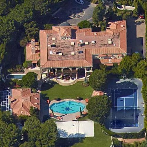 Michael H. Scott's House in Beverly Hills, CA (Google Maps)