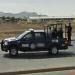 Policía Federal pickup truck