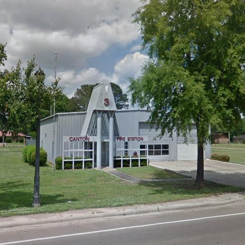 'Canton Fire Station' by Samuel Mockbee in Canton, MS (Google Maps)