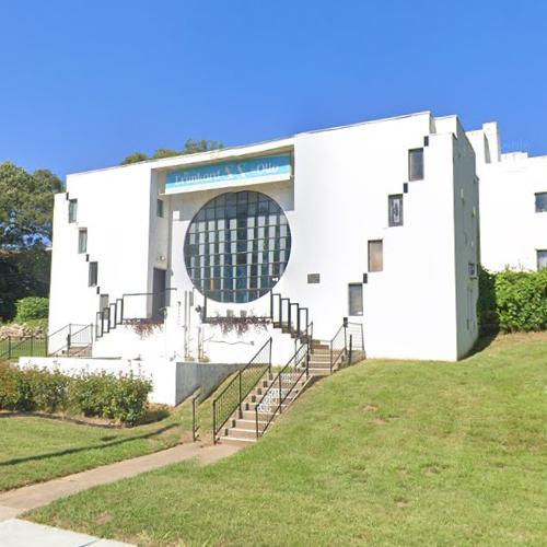 'Patti Adams Shriner House' by Bruce Goff in Tulsa, OK (Google Maps)