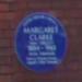 Margaret Clarke Blue Plaque
