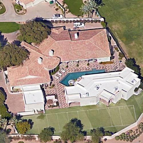 Emma Stone's Childhood Home in Paradise Valley, AZ (Google Maps)