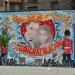 Prince William and Kate Middleton mural