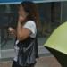 Woman with a cell phone