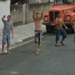 Street football game (StreetView)