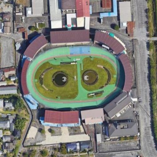 Nara Keirin Velodrome in Nara, Japan (Google Maps)