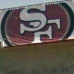 San Francisco 49ers logo (StreetView)