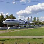 Ilyushin Il-18 on display