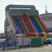 Inflatable slide