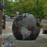 Parkdale World Peace Monument Globe and Fountain