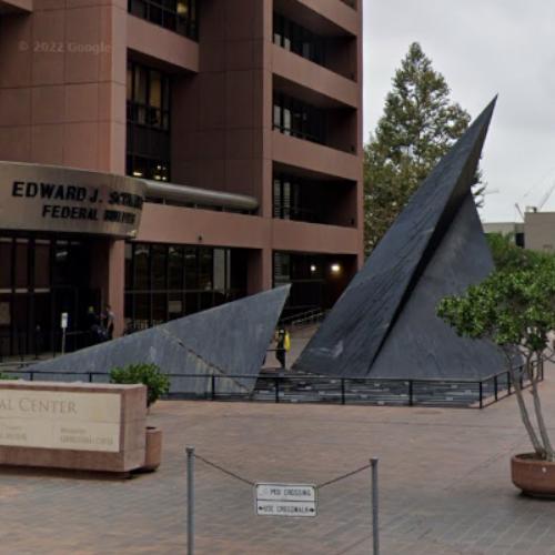 'Excalibur' by Beverly Pepper (StreetView)