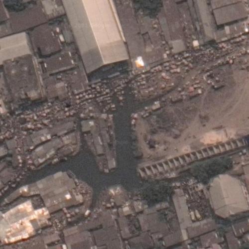 1996 Air Africa crash site in Kinshasa, Democratic Republic of the