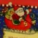 Santa in his sleigh