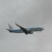 KLM Airplane Approaching Heathrow Airport