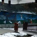 Gypsy murals in Bódvalenke "Fresco Village" (StreetView)