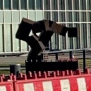 'Rumor of Limits IX &ndash; Dusseldorf Monument' by Eduardo Chillida (StreetView)