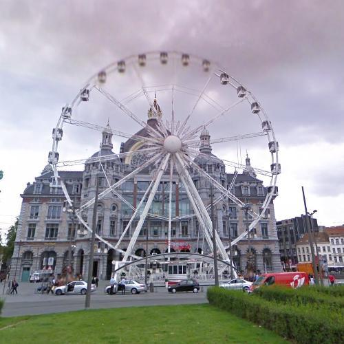 Ferris Wheel in Antwerp, Belgium (Google Maps)