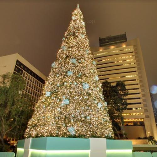 Christmas Tree in Hong Kong, Hong Kong (Google Maps)