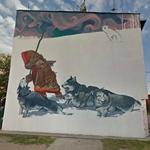 Eskimo mural in Bydgoszcz