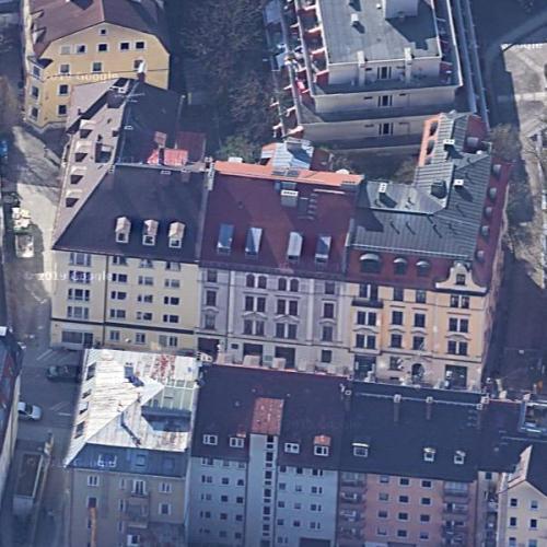 Albert Einstein's Boyhood Home in Munich, Germany (Google Maps)