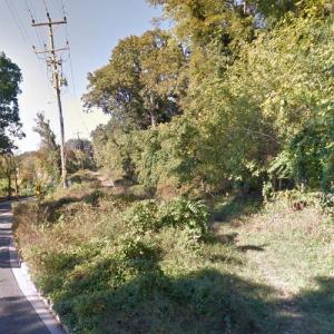 Remains of the Washington and Great Falls Electric Railroad (StreetView)