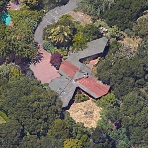 'Sidney Bazett House' by Frank Lloyd Wright in Hillsborough, CA