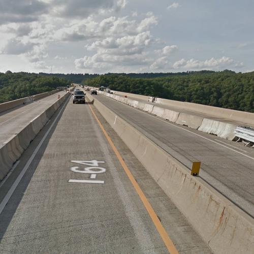 Phil G. McDonald Bridge in Beckley, WV (Google Maps)