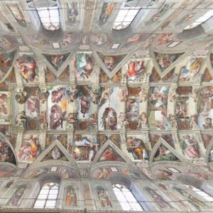 Inside Sistine Chapel (StreetView)