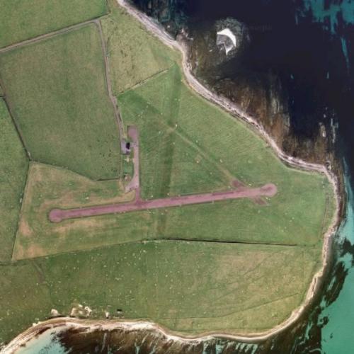 Westray Airport in Aikerness, United Kingdom Virtual Globetrotting