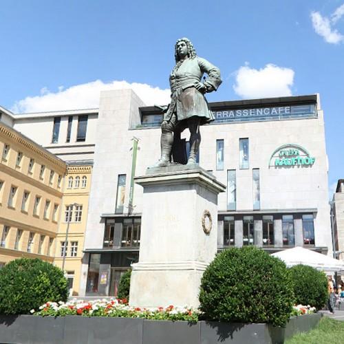 George Frideric Handel in Halle (saale), Germany (Google Maps)
