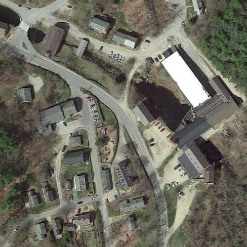 Harrisville Historic District in Harrisville, NH (Google Maps)