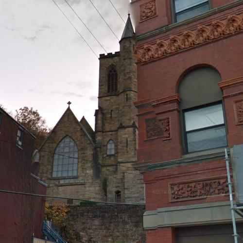 'St. Mark's Episcopal Church' by Richard Upjohn in Jim Thorpe, PA