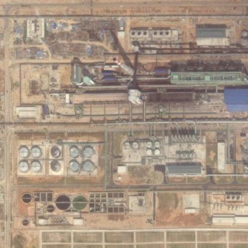 Coal to Liquids Plant Under Construction in Zhanjiang, China (Google
