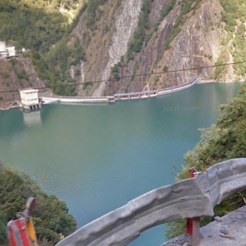Techi Dam in Xiulin Township, Taiwan (Google Maps)