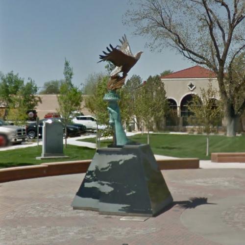 Eagle Monument in Artesia, NM (Google Maps)