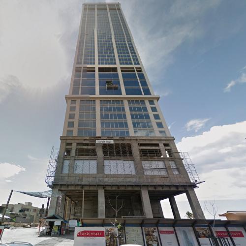 Grand Hyatt Colombo under construction in Colombo, Sri Lanka (Google Maps)
