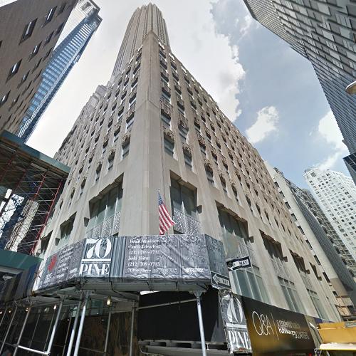 70 Pine Street in New York, NY (Google Maps)