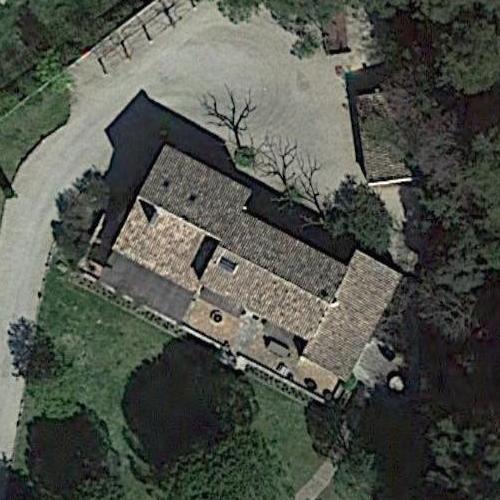 Omar Sy's house in St Rémy de Provence, France (Google Maps)