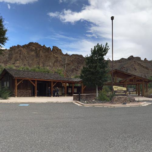 Wapiti Ranger Station in Wapiti, WY (Google Maps)
