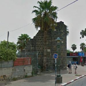 Roman Wall of Tiberias #4 (StreetView)